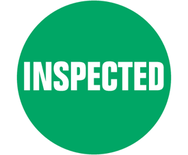 1 1/2" Circles Preprinted INSPECTED (8,000 Labels)