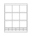 2 3/4" x 2 3/4" Laser/Inkjet 3 1/2" Disk Labels; 9 up; 250 sheets/case - Standard White Matte
