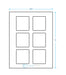 3.25" x 3" - 6 up - All Temp Freezer (Laser / Inkjet)