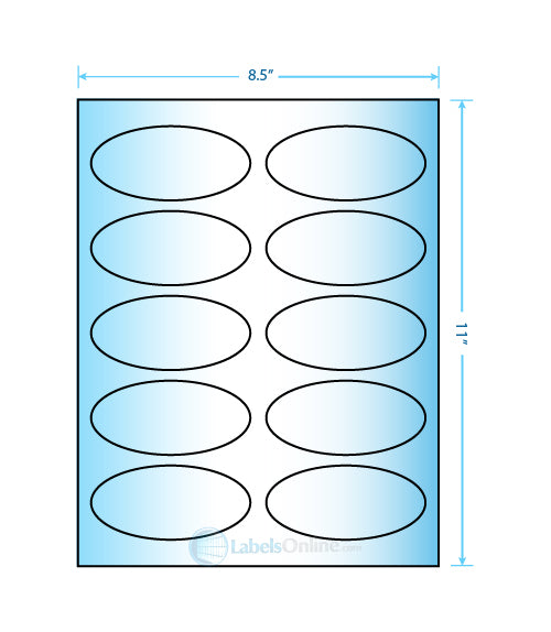 3.75" x 1.75" - 10 up - Premium Photo Gloss (Inkjet)