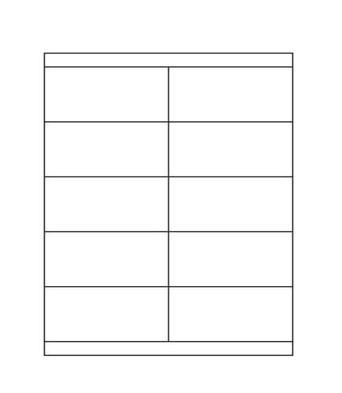 4 1/4" x 2" Laser/Inkjet Shipping or Address Labels; 10 up; 250 sheets/case - Standard White Matte