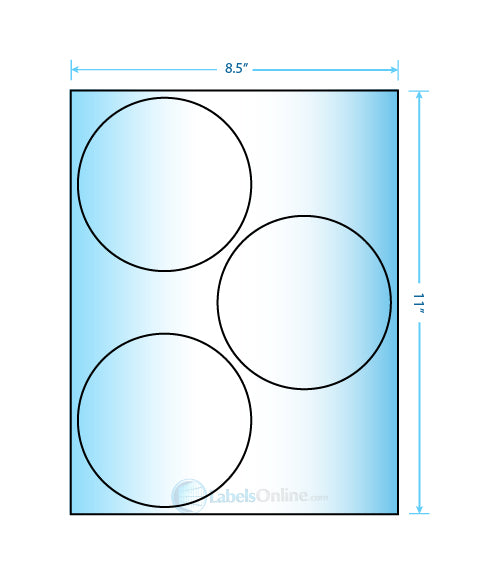 4.5" - 3 up - Premium Photo Gloss (Inkjet)