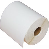 4" x 4" - Die Cut Inkjet Label; 4 Rolls/case; 1,300 Labels/roll - Matte Paper