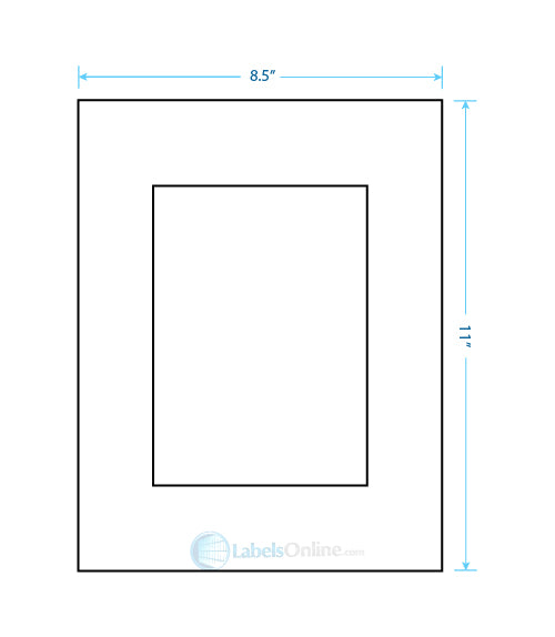 5" x 7" - 1 up - Aggressive Adhesive