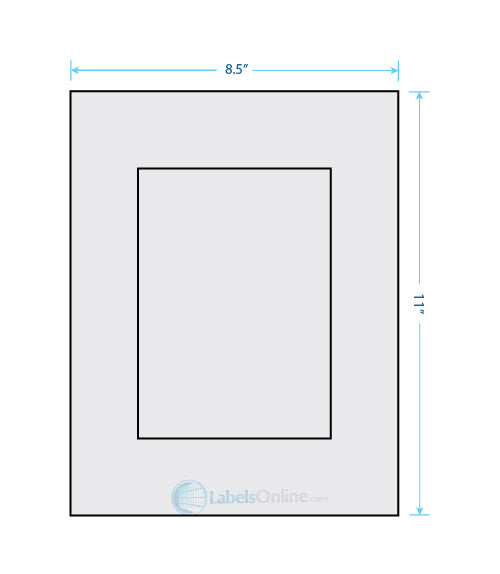 5" x 7" - 1 up - Recycled