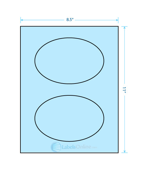 6" x 4" - 2 up - Pastel Blue