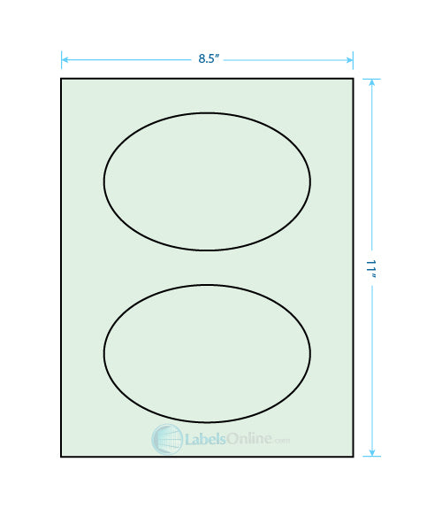 6" x 4" - 2 up - Pastel Green