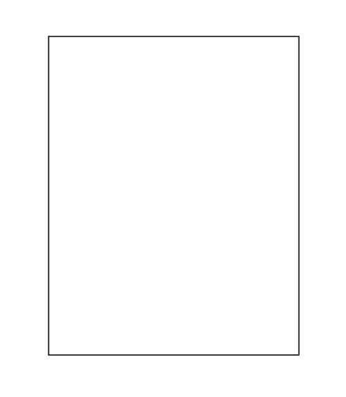 8 1/2" x 11" Laser/Inkjet Labels - Horizontal Liner Slit; 1 up; 100 sheets/case - Standard White Matte