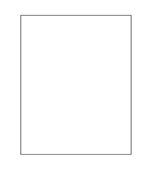 8 1/2" x 11" Laser/Inkjet Labels - Vertical Liner Slit; 1 up; 100 sheets/case - Standard White Matte