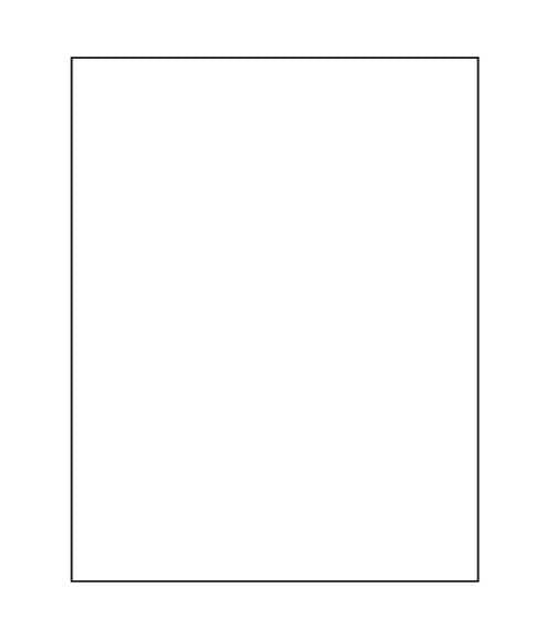 8 1/2" x 11" Laser/Inkjet Labels - Vertical Liner Slit; 1 up; 250 sheets/case - Standard White Matte