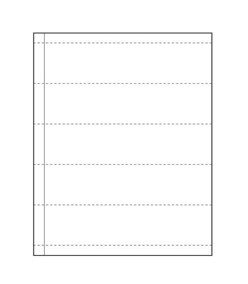 8" x 2" Laser/Inkjet Transcription Labels; 5 up; 100 sheets/case - Standard White Matte