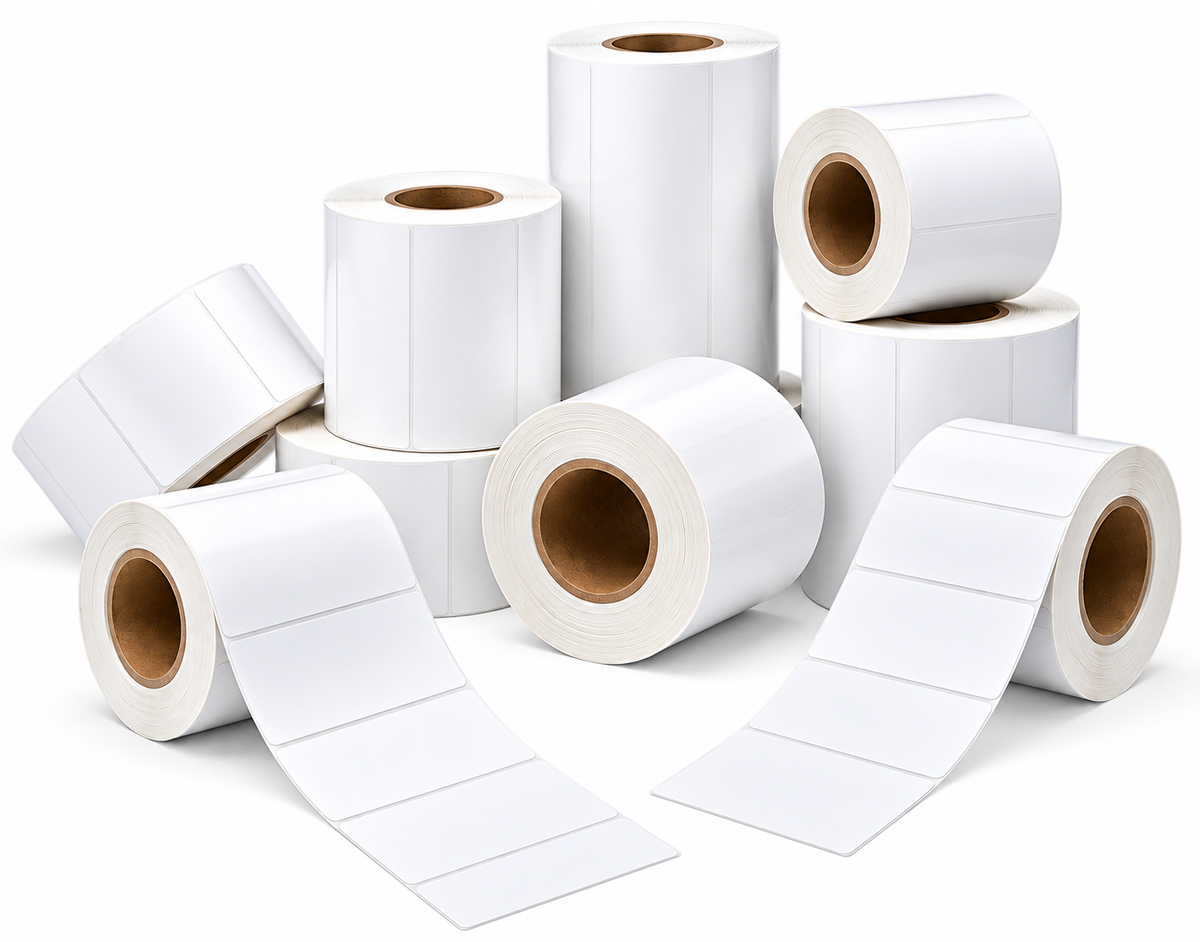 Roll labels for Epson ColorWorks inkjet label printers