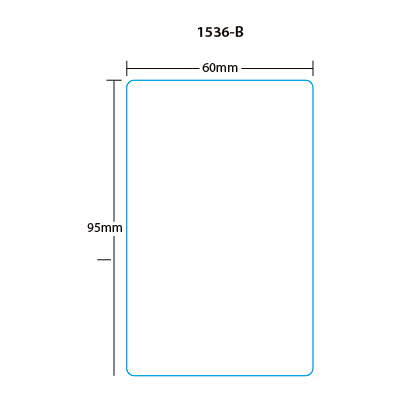 Digi (60mm x 95mm) DP-120/121 SM-90/SM-300B - Blank