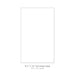 8.5" x 14" full-sheet label, white matte