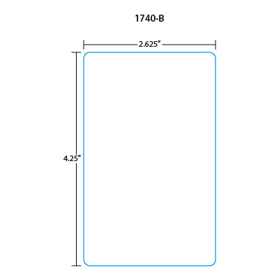 Toledo (2.625" x 4.25") 350/8450/bPro UPC et 4.2 - Blank