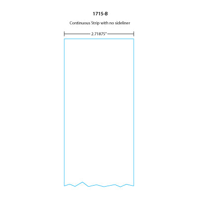 Toledo (2.71875" x 2,520") 350/8450/bPro Continuous Strip Edge to Edge - Blank