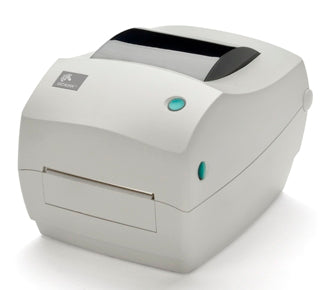 Zebra GC420 printer with Thermal Transfer print mode, Dispenser (peel)