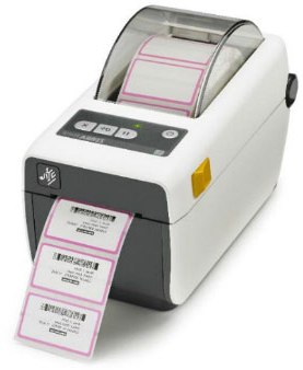 Zebra ZD410 - healthcare model, 300 dpi with 802.11ac and Bluetooth 4.1 connectivity